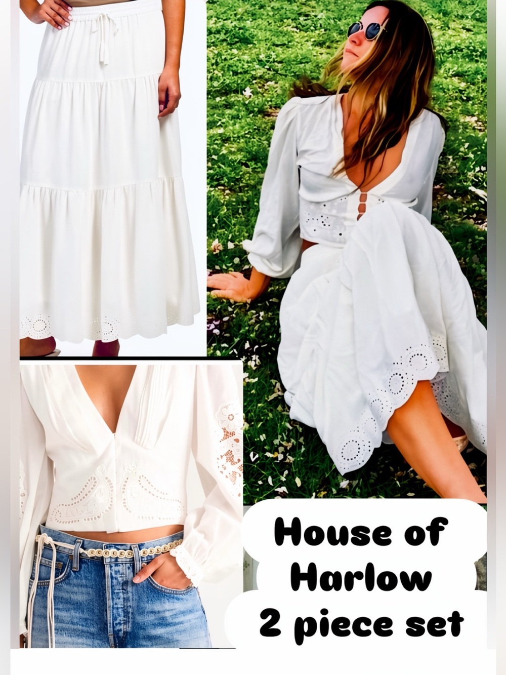 NEW ! (SET ) LINEN HOUSE OF HARLOW SKIRT and BLOUSE
🚨firm price no discount